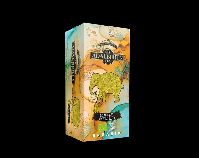 ADALBERT'S EARL GREY BLACK TEA ORGANIC SASZETKI 25X2G