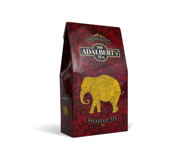 ADALBERT'S ENGLISH BREAKFAST TEA LIŚCIASTA 100G KARTONIK