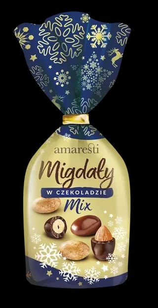 Eurohansa - Amaresti Migdały w Czekoladzie Mix - Zimowe 190g