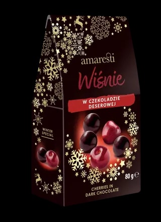 Eurohansa - Amaresti Wiśnie w Czekoladzie Deserowej - Winter Special 80g