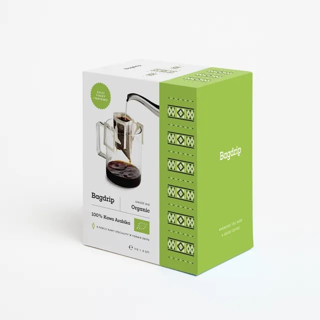 Bagdrip - Organic Box - 8 saszetek