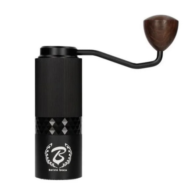 Barista Space - Premium - Młynek ręczny czarny