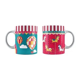 Bialetti - Zestaw 2 kubków Winter Wonderland
