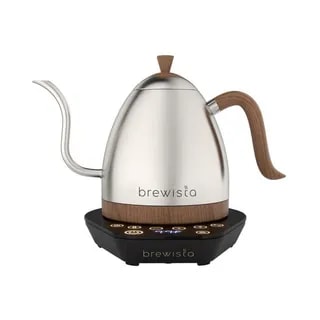 Brewista - Artisan Gooseneck Kettle Srebrny 1l - Czajnik elektryczny