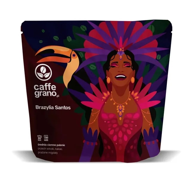 Caffe Grano Brazylia Santos Espresso 250g