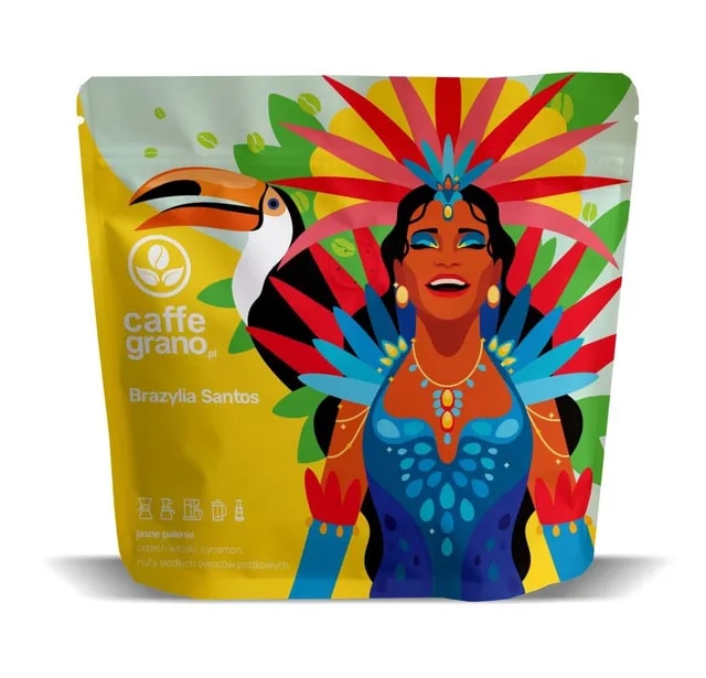 Caffe Grano Brazylia Santos Natural Filter 250g