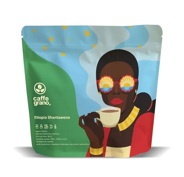 Caffe Grano Etiopia Shantawene Washed Filter 250g