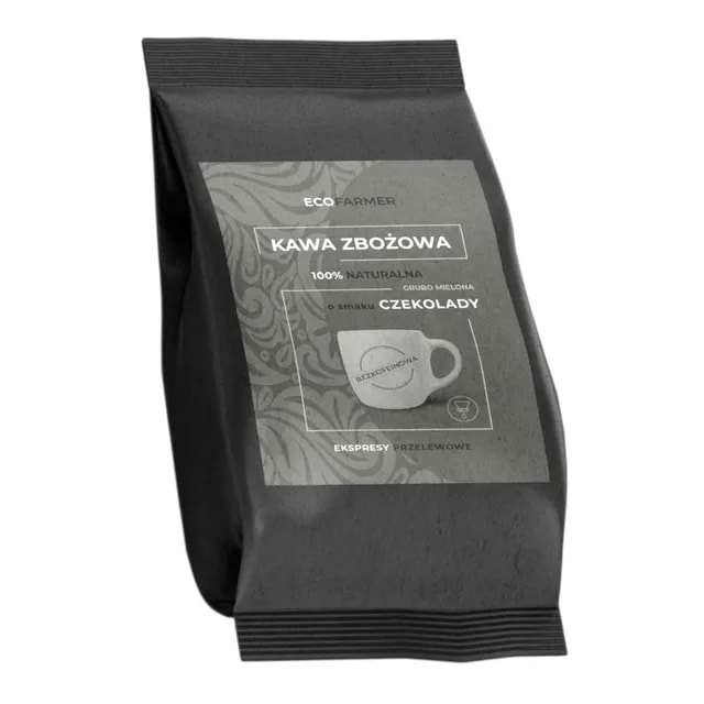 ECOFARMER - Kawa Zbożowa O SMAKU CZEKOLADY 100% Naturalna - 500 g