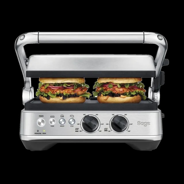 Elektryczny grill Sage SGR700BSS z funkcją zamykania