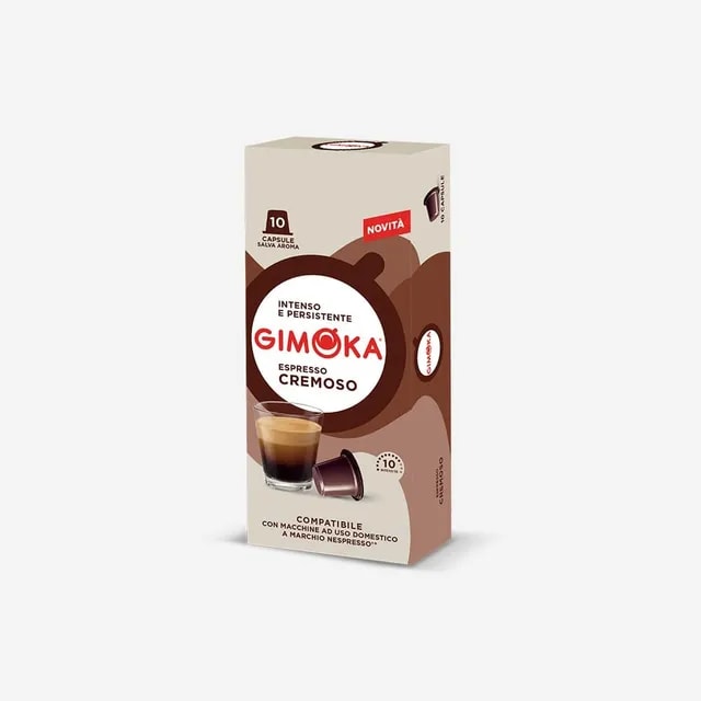 KAPSUŁKI GIMOKA CREMOSO TYPU NESPRESSO 10SZT