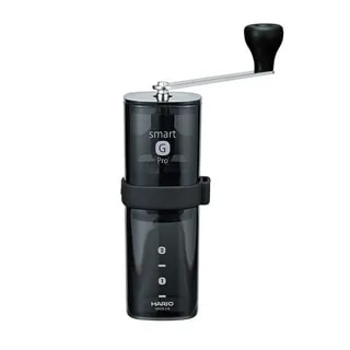 Hario - Smart G PRO Coffee Mill Przezroczysty Czarny
