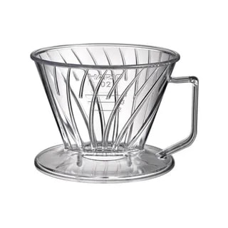 Hario - Dripper Plastikowy PEGASUS 02 - Przeźroczysty