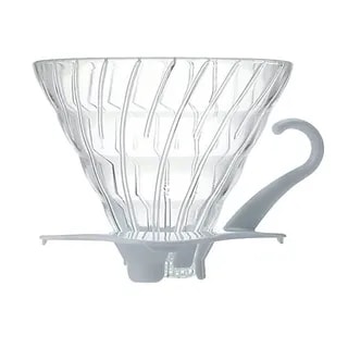 Hario szklany Drip V60-02 - Biały
