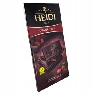 Czekolada Gorzka HEIDI DARK CRANBERRY 80G