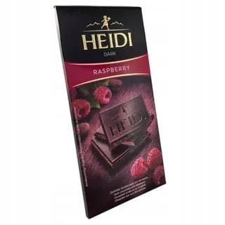 Czekolada Gorzka HEIDI DARK RASPBERRY 80G