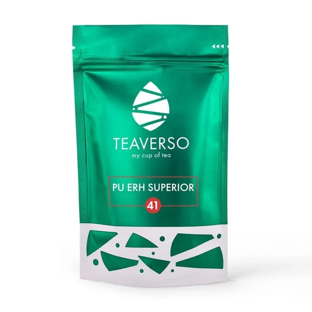 Herbata Czerwona Teaverso Pu Erh Superior 100g
