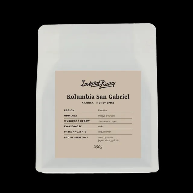 Instytut Kawy - KOLUMBIA SAN GABRIEL Natural Filter 250g