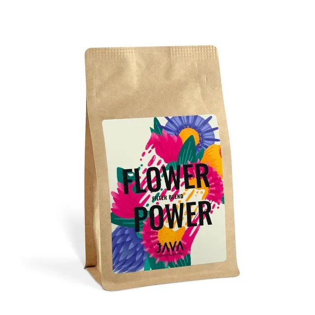Java Coffee Flower Power Filter 250g