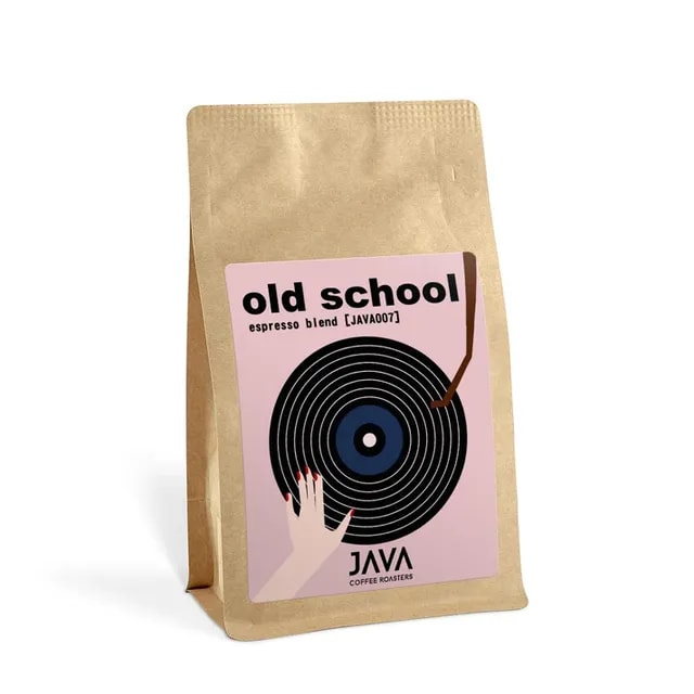 Java Coffee Old School Blend 007 Washed Espresso 250g