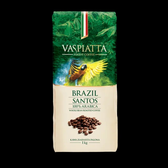 Kawa Ziarnista Vaspiatta Brazil Santos 1kg