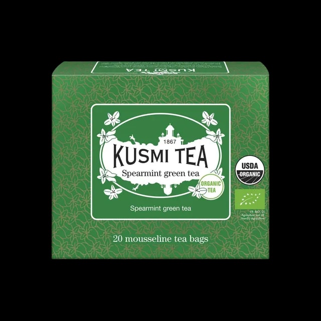 Kusmi Tea - Spearmint Green Tea - Herbata 20 Saszetek