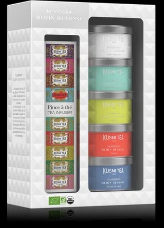 Kusmi Tea - Zestaw Prezentowy Alain Ducasse z Zaparzaczem
