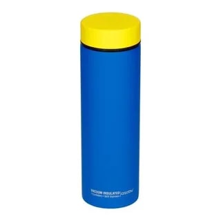 Asobu - Le Baton Niebieski / Żółty - Butelka termiczna 500ml