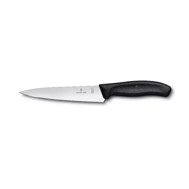 Nóż Victorinox Swiss Classic Czarny 6.8003.15B Ostrze Gładkie 15 cm