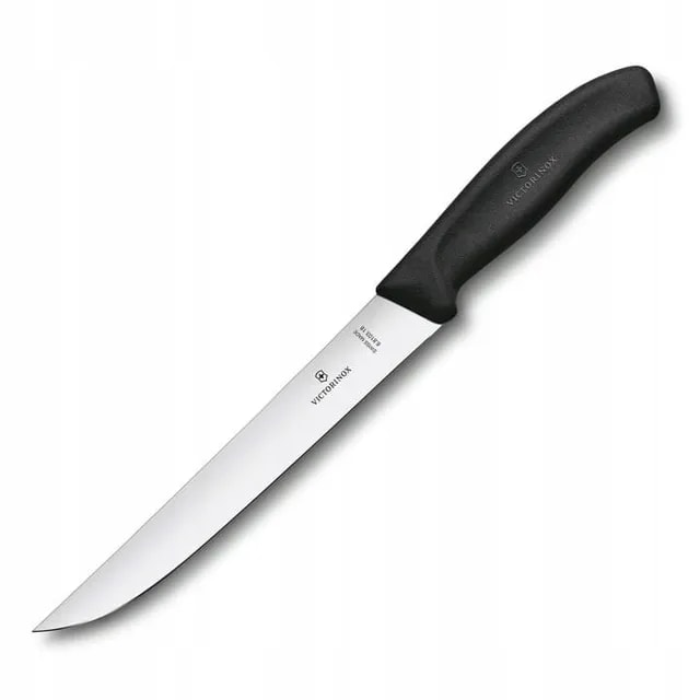Nóż Victorinox Swiss Classic Czarny 6.8103.18B Ostrze Gładkie 18 cm