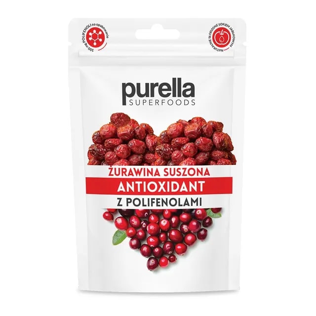 Purella Superfoods Żurawina Suszona ANTIOXIDANT 70g