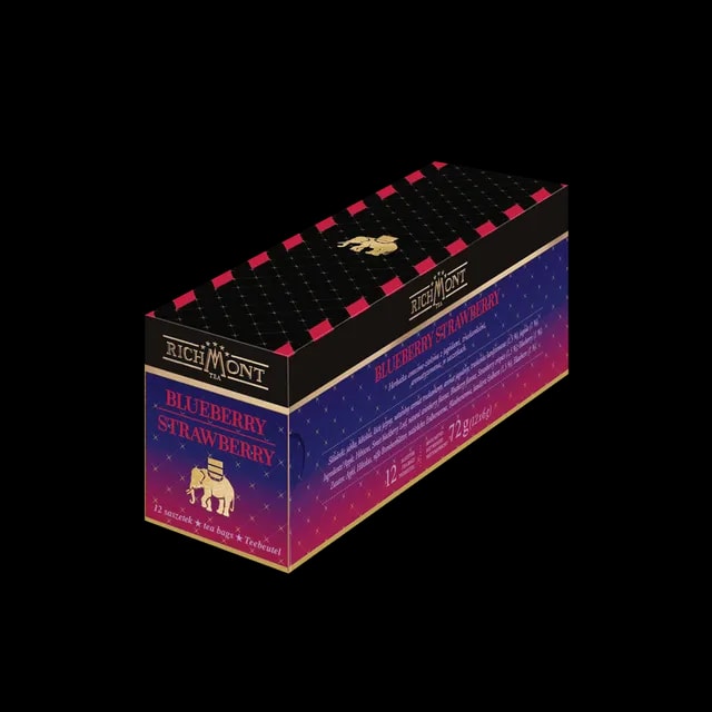 Richmont Blueberry Strawberry 12 Saszetek