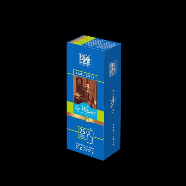 Sir William's Earl Grey 25 Saszetek