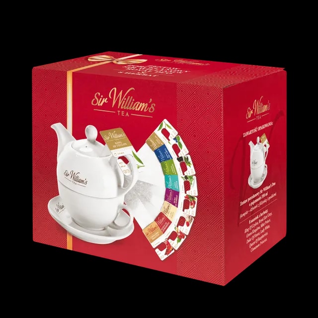Zestaw Porcelanowy Sir William's Royal DUO & 8 Herbat