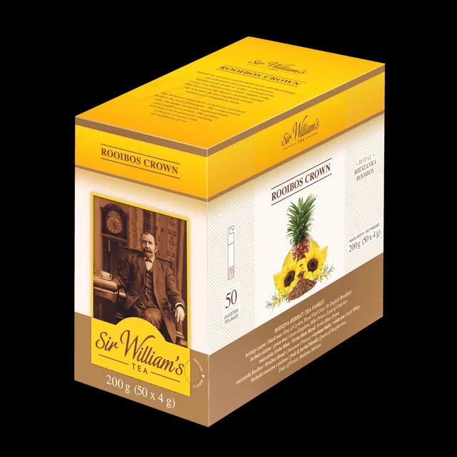 Sir William's Rooibos Crown 50 Saszetek