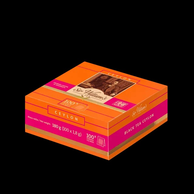 Sir William's Tea Ceylon 100 Torebek
