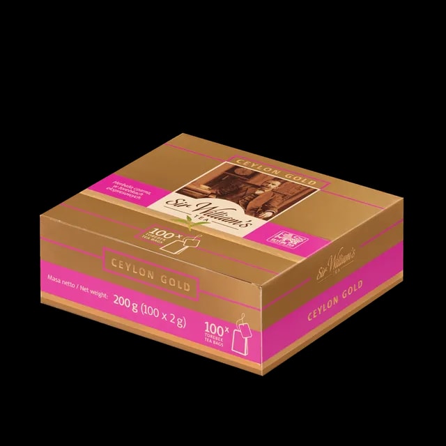 Sir William's Tea Ceylon Gold 100 saszetek