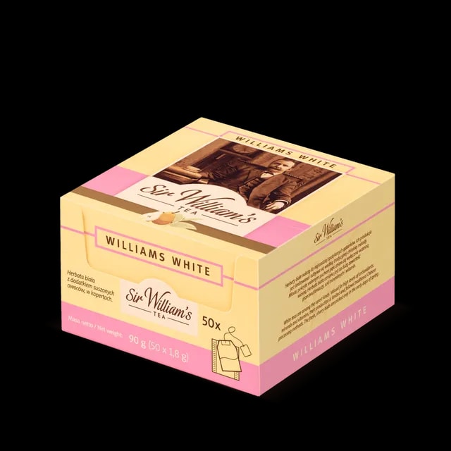 Sir William’s Tea White 50 Saszetek
