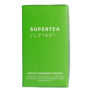 Teministeriet - Supertea Matcha Mandarin Organic - Herbata 20 Torebek