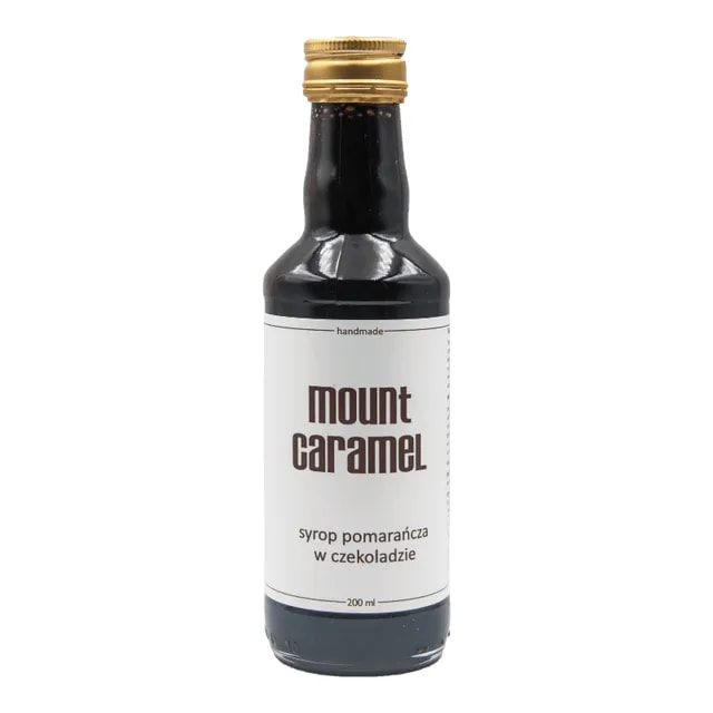 Syrop Mount Caramel Pomarańcza w Czekoladzie 200ml