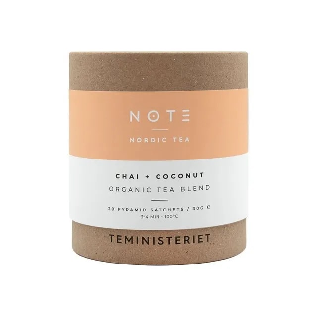Teministeriet - NOTE Chai Coconut Organic - Herbata Czarna 20 Torebek