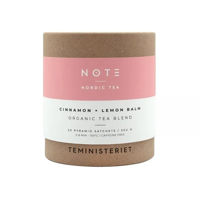 Teministeriet - NOTE Cinnamon Lemon Balm Organic - Herbata Ziołowa 20 Torebek