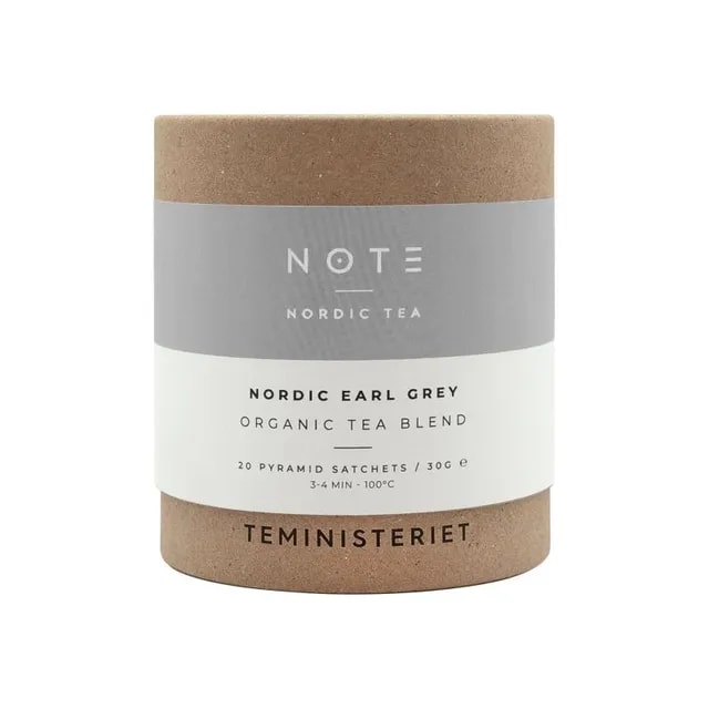 Teministeriet - NOTE Nordic Earl Grey Organic - Herbata Czarna 20 Torebek