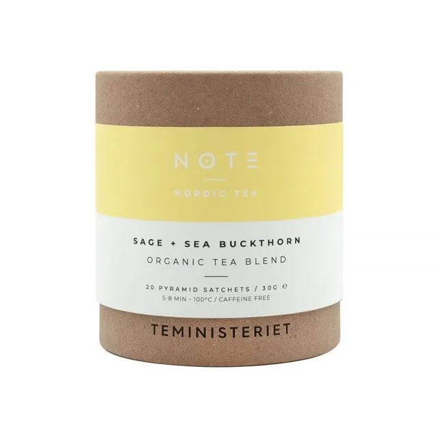 Teministeriet - NOTE Sage Sea Buckthorn Organic - Herbata Ziołowa 20 Torebek