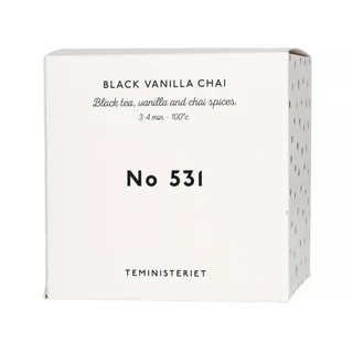 Teministeriet - 531 Black Vanilla Chai - Herbata Sypana 100g Opakowanie Uzupełniające