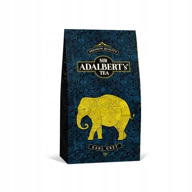 ADALBERT'S EARL GREY LIŚCIASTA 100G KARTONIK