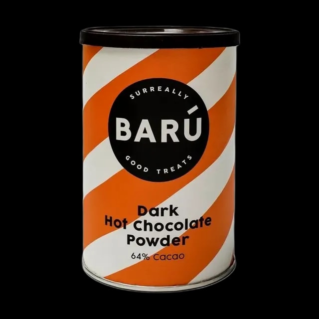 BARÚ Dark Hot Chocolate Powder 250 g – czekolada do picia w proszku z 64% kakao, dostępna w sklepie z kawą Coffee Selection.