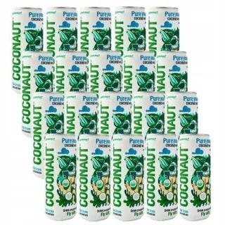 Coconaut Woda Kokosowa z Młodego Kokosa Zestaw 20 x puszka 320 ml
