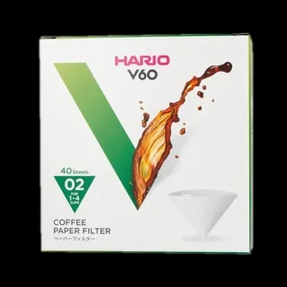 Hario V60 02 filtry papierowe do dripa, 40 sztuk