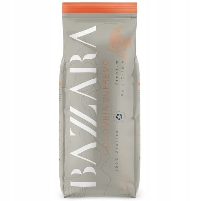 KAWA ZIARNISTA BAZZARA ESPRESSO COLOMBIA SUPREMO 1KG