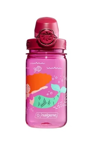 NALGENE Butelka Dla Dzieci OTF Kids Pink Mermaid Sustain 350 ml Różowa